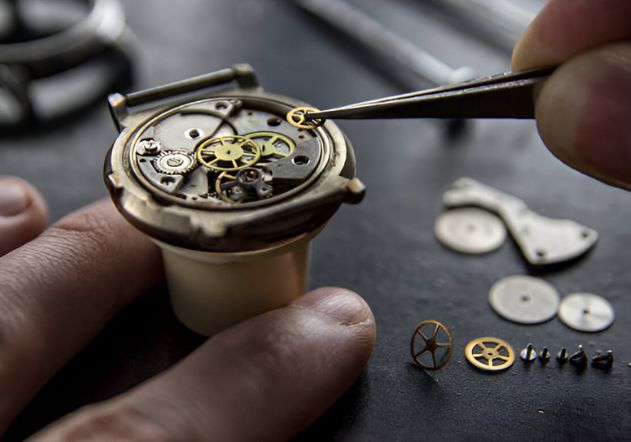 fabricación de un reloj